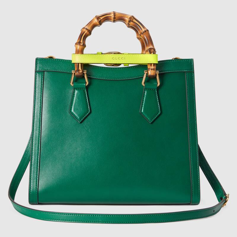 Gucci Diana Small Tote Bag Shoulder Bag 660195 Green